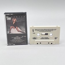 Tina Turner "Private Dancer" Vintage Cassette Tape  Case Capitol 1984