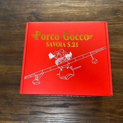 Porco Rosso Savoia S.21 Model Glows & Sounds Studio Ghibli 30th Anniversary