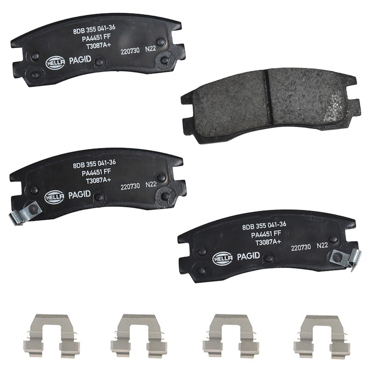 Hella Pagid 355041361 Disc Brake Pad Set