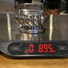 Vintage 1940's Ronson "Crown" Silver Plated Table Lighter~WORKS~ — photo 4