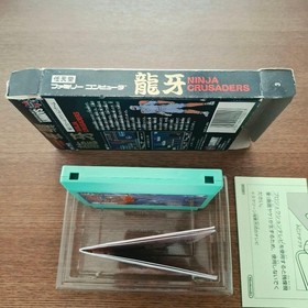 Dragon Fighter Ninja Crusaders Famicom NES Japan Import Complete