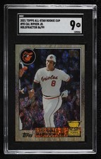 2021 All-Star Rookie Cup Base Image Holofractor 86/99 Cal Ripken Jr SGC 9 1n8n