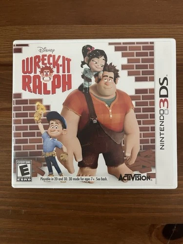 Activision Wreck-It Ralph Nintendo 3DS Action & Adventure Manual Included 2D/3D