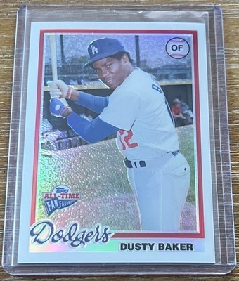 DUSTY BAKER 2005 Topps All-Time Fan Favorites #44 REFRACTOR PARALLEL #/299 !