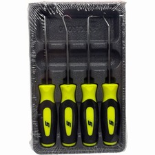Snap On Tools Mini Pocket Pick Awl Set 4 Piece High Vis 6 Inch Straight Bent 90