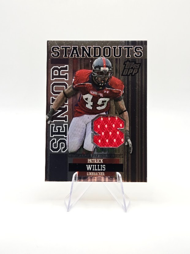 Patrick Willis Topps Draft Picks & Prospects Senior Standout-Jersey #SSPW Silver