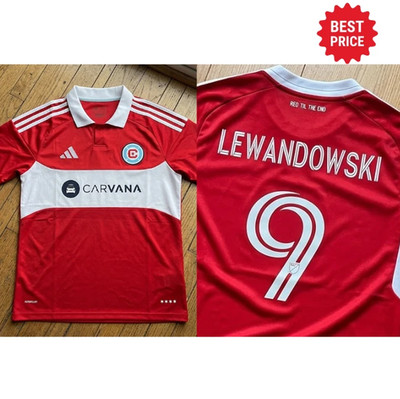 so new!! Robert Lewandowski Chicago Fire Home Jersey S-2XL
