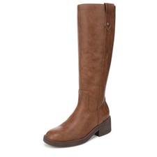 Blowfish Malibu Women's Nomads Knee High Boot Dark Honey Brown Faux Leather...