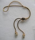 Hobe' Pearl Grapes Bolo Necklace Vintage — photo 5