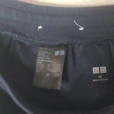 UNIQLO Women's Navy Dress Pants Elastic Waist Straight Leg Stretch Solid