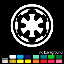 Star Wars Galactic Empire Logo Sticker Vinyl Decal Car Truck Window Wall Decor