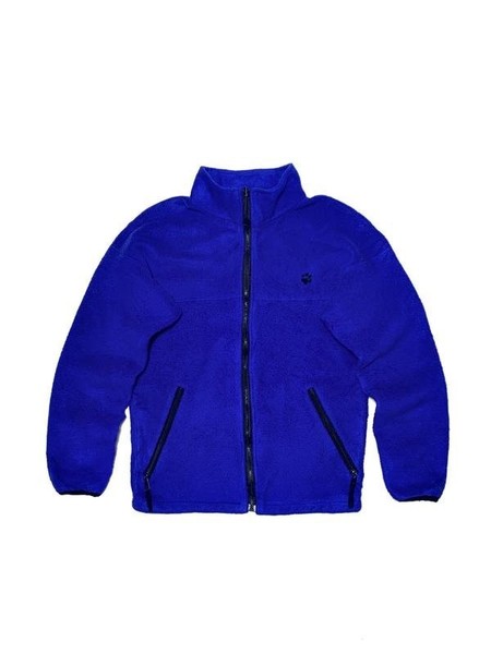 Men Jack Wolfskin Fleece Navy Polyester L