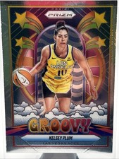 2025 Panini Prizm WNBA 5 Kelsey Plum "CUSTOMIZED GROOVY" Las Vegas Aces
