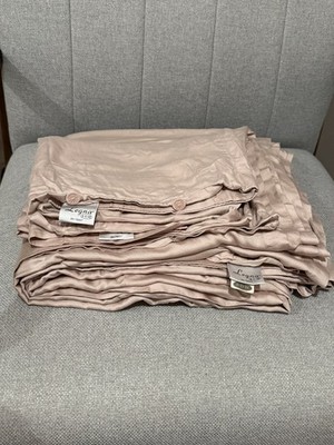 SDH Legna Classic King Flat Sheet & 2 Pillowcases - 100% Italian Wood Fiber Read