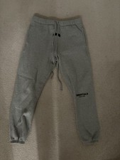 Fear of God Essentials Sweatpants SS22 Dark Oatmeal Gray 100 Authentic SMALL