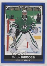 2021-22 O-Pee-Chee Blue Border Anton Khudobin #387 n1u