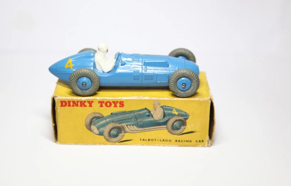 Coche de carreras Dinky 230 Talbot Lago en caja original - casi como nuevo original vintage Foto 3 de 4