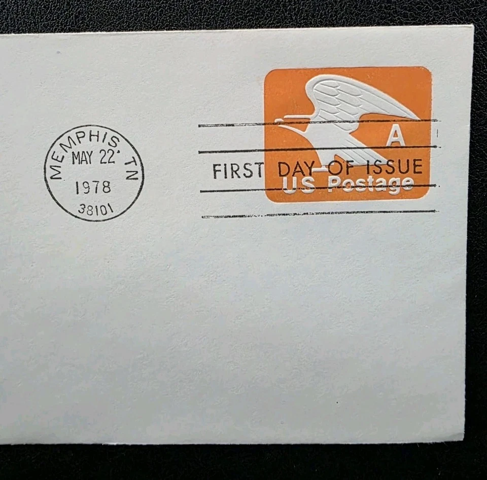 US FDC # U580 Emergency Change Of Rate A Postage 1978. - Image 4 of 4
