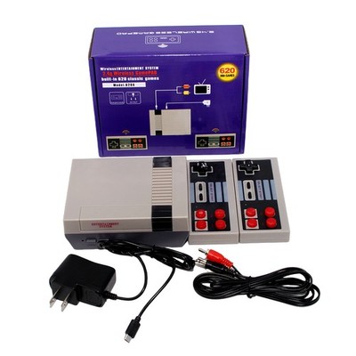 620 Classic Games Built-in 8-bit Retro FC Game Console 2.4G Wireless Controller