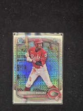 2025 Bowman - Chrome Prospects Naibel Mariano #BCP-99 Mojo Refractor (RC)