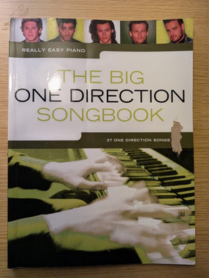 THE BIG ONE DIRECTION SONGBOOK - WIRKLICH EINFACHES KLAVIERBUCH - WEISE - GC - PORTOFREI