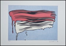 ROY LICHTENSTEIN * Brushstroke * 50 x 35 cm * signed lithograph*limited # 60/150