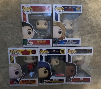 Lot of 5 Funko POP! Bobble Head Figurine 741 924 427 629 1111 Marvel Disney DC