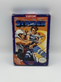 Strider for Nintendo NES - Authentic, Tested (Box & game only)