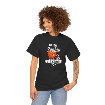 We Love Sophie Cunningham Indiana Fever Basketball Nation Unisex T-Shirt