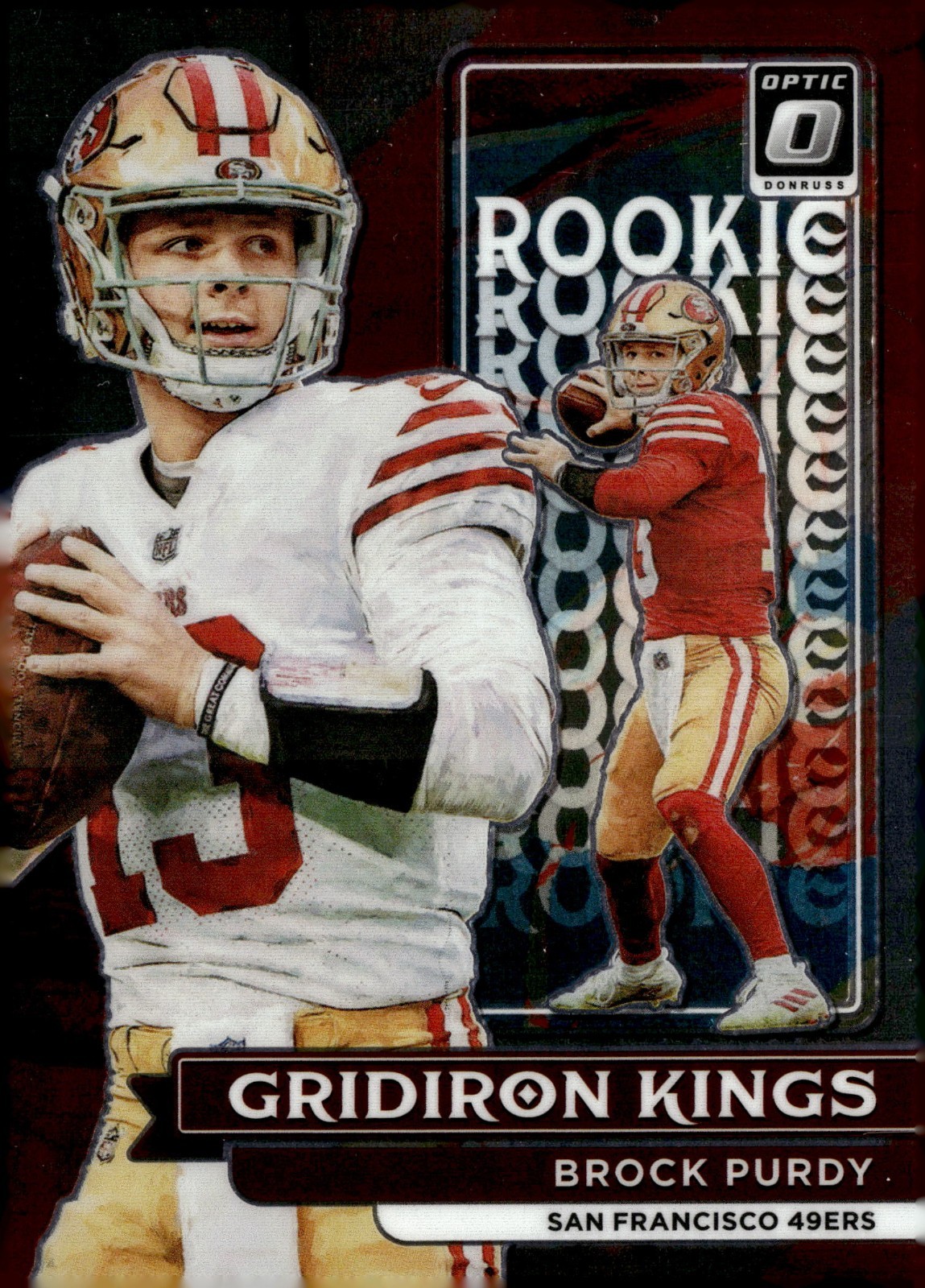 2022 Panini Donruss Optic - Rookie Gridiron Kings Brock Purdy #RGK-2 (RC)