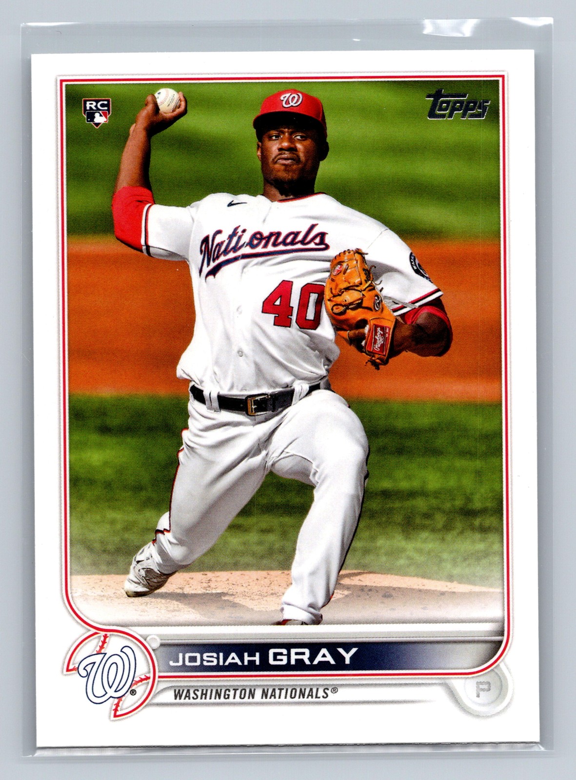 2022 Topps Josiah Gray #43