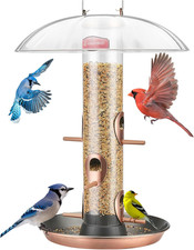 Metal Bird Feeders for Outdoors Hanging  Bluebird Feeders for Outdoors Hanging