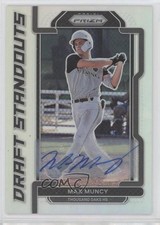 2021 Panini Prizm Draft Picks Standouts Silver Max Muncy #DS-MU Auto 0q4x