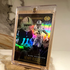 Panini Illusions Henry Ruggs III #11 RC Las Vegas Raiders NFL Rookie Card. rookie card picture