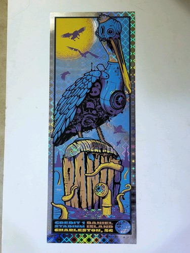 Widespread Panic Poster CHARLESTON, SC DIAMOND FOIL ONLY 10 MADE! Print 2025 WSP - Picture 2 of 24