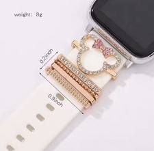 Disneys Minnie Mouse Watch Strap Charms Apple Watch Smart Watch Iwatch
