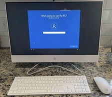 HP All In One Desktop Computer 24-F0040 8GB Ram 1TB HDD Windows 10 Home Used