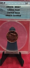2009-P Lincoln Cent Log Cabin / Birth Place ANACS MS67