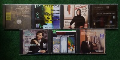 American Composers CD lot (8 CDs)