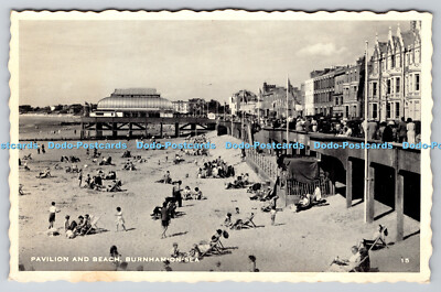 R749028 Burnham on Sea Pavillon und Strand