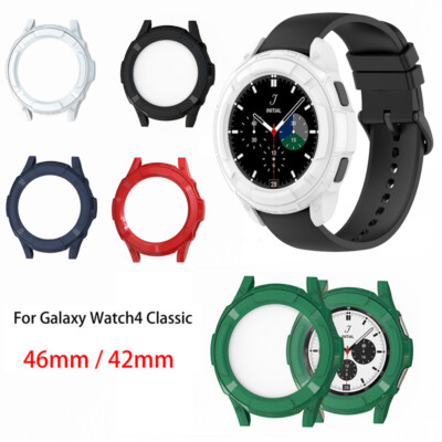 Für Samsung Galaxy Watch3/4 Classic 41/42/45/46mm Schutzhülle Rüstung Case Cover