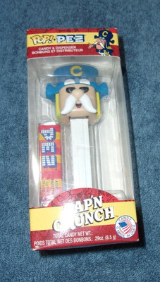 FUNKO POP PEZ CAP'N CRUNCH 2018 LTD ED PEZ DISPENSER WHITE NIB