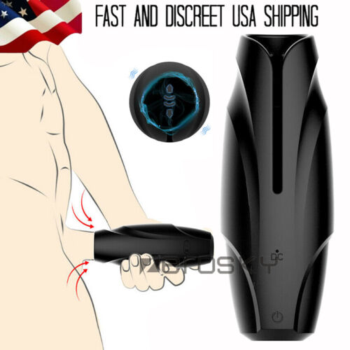 Læsbarhed knus Indsigt 10 Frequency-Male-Automatic-Masturbator-Sex-For-Men Vibrating-Penis Trainer  Cup | eBay