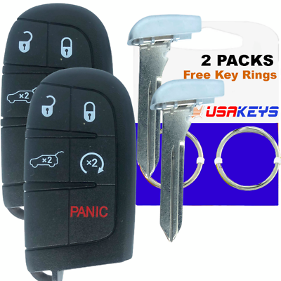 2014-2016 JEEP GRAND CHEROKEE KEYLESS ENTRY REMOTE KEY FOB OEM