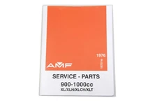 Service and Parts Manual for Harley XL XLH XLCH 900-1000cc 1970-1976 Sportster