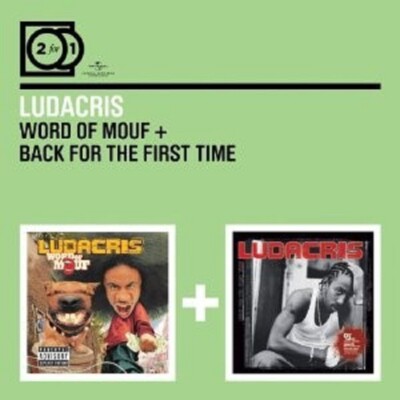 LUDACRIS - 2 FOR 1: WORD OF MOUF/BACK FOR THE FIRST TIME 2 CD HIPHOP RAP NEU 