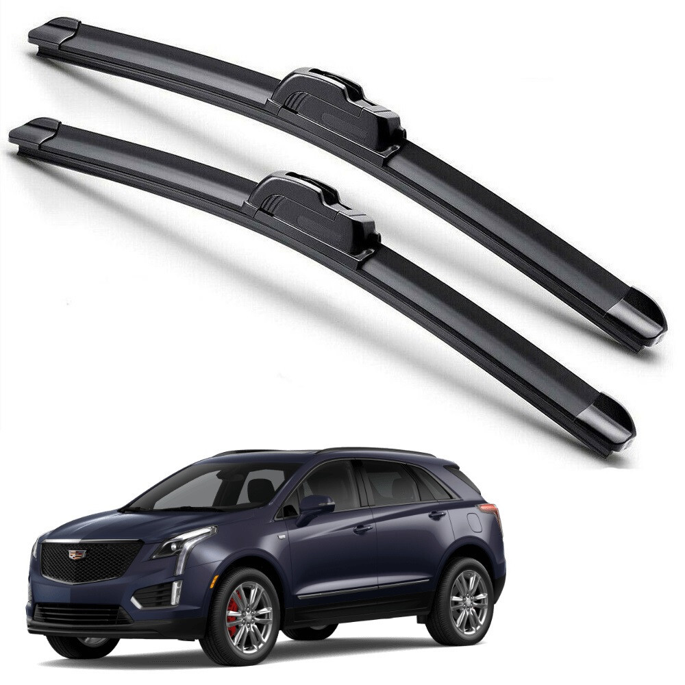 For 2017-2024 Cadillac XT5 Windshield Wiper Blades J-HOOK Hybrid