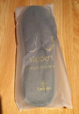 Emirates Airline First Class L/XL Mens Slippers: Brand New, Sealed