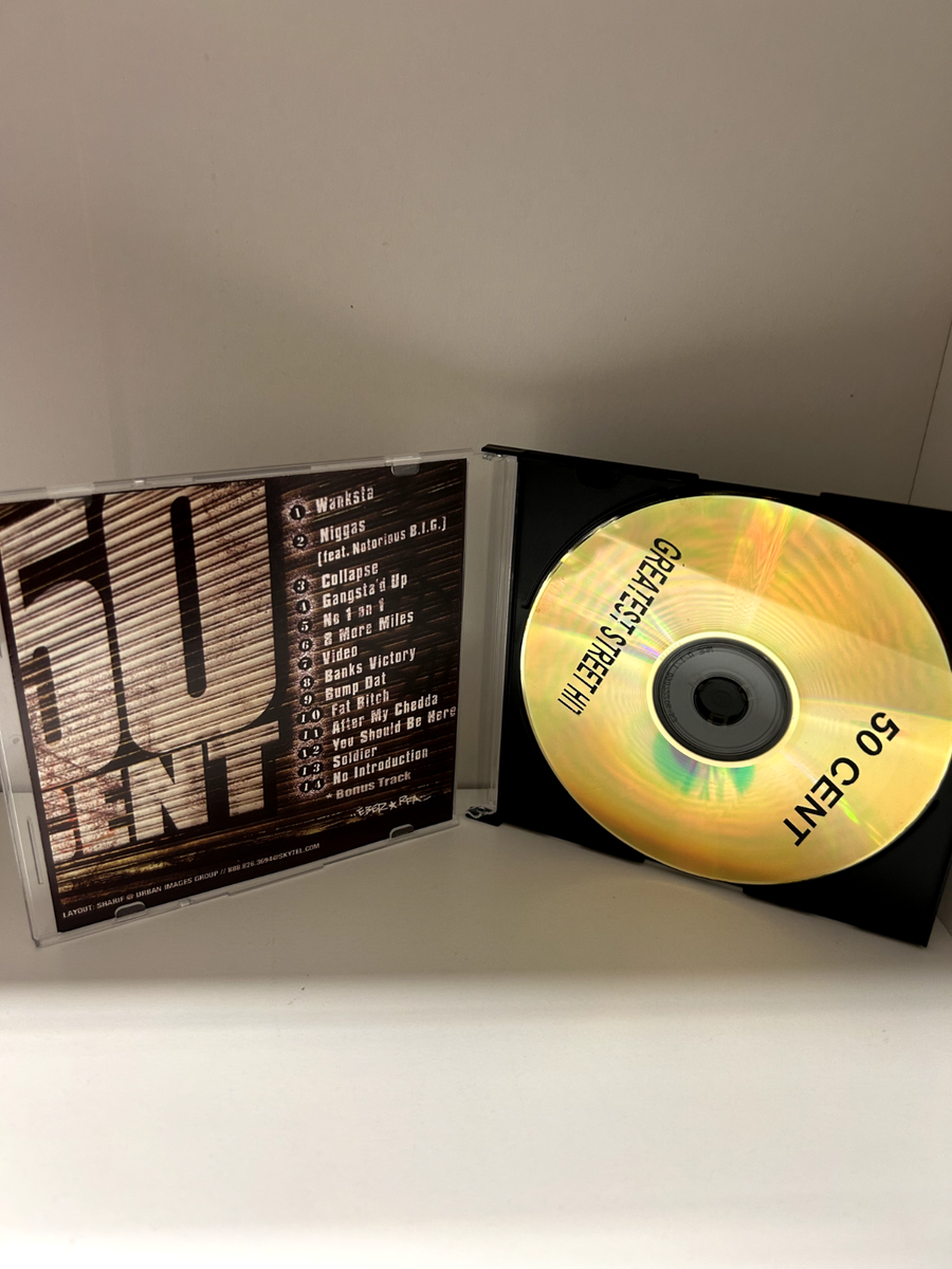 RARE G-UNIT GREATEST STREET HITZ NYC 50 CENT MIXTAPE MIX CD