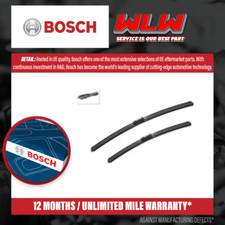 2x Wiper Blades (Pair) Flat / Aero type fits PORSCHE CAYMAN 981 2.7 Front MA1.22